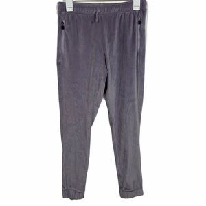 Zella Girl’s Pewter Velour Jogger Sweatpants